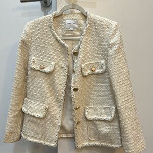 White Blazer Jacket (size s)